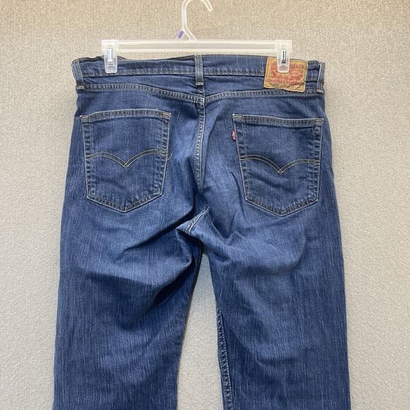 Levi's 505 Jeans Men's 36x34 Regular Fit Straight Leg - Picture 9 of 14